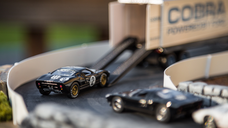 Illustration for article titled GT40's on the Diorama